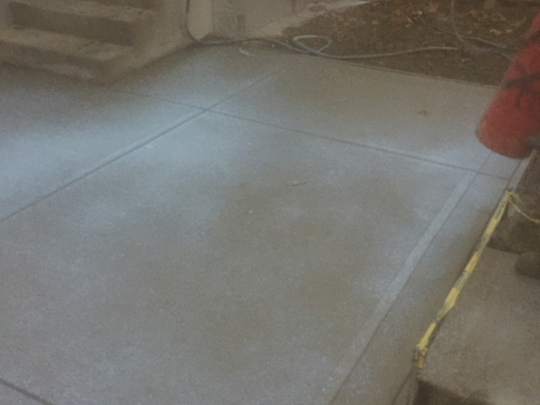 ODC Construction steps and sidewalk ODC Construction removes concrete steps for elevator installation at campus bar